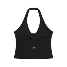 Women’s Ruched Halter Yoga Tank Top