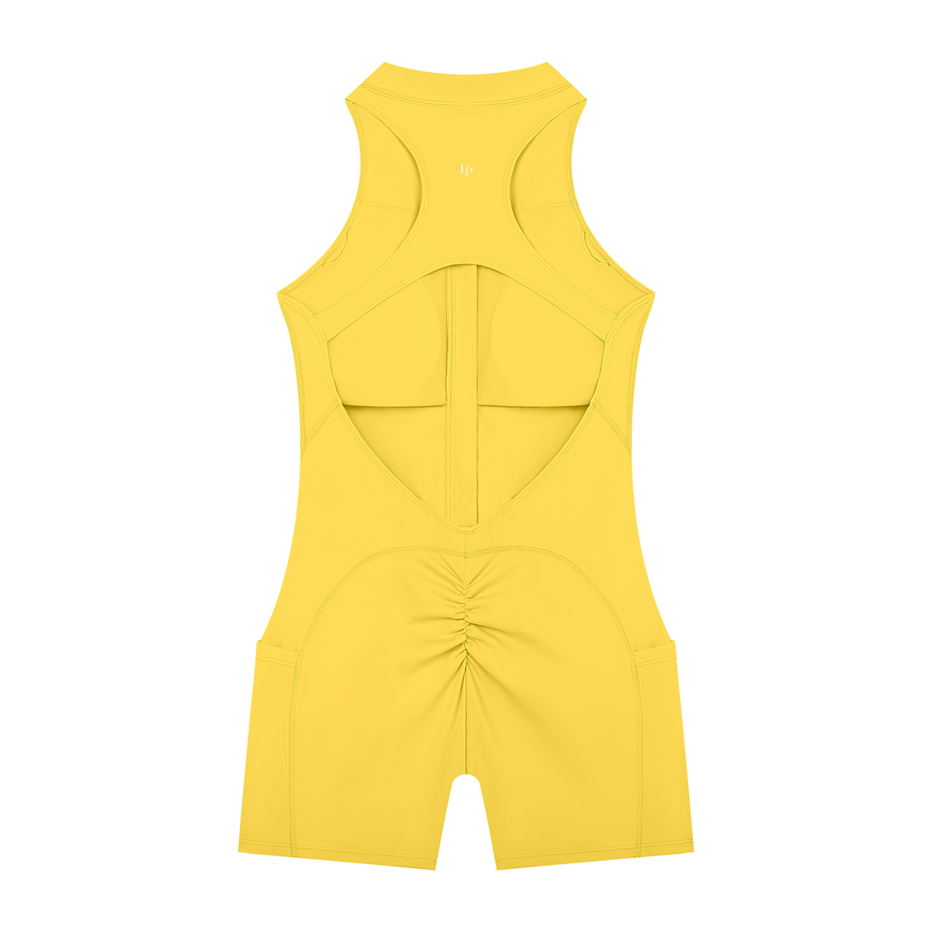 Women’s Quarter-Zip Yoga Romper