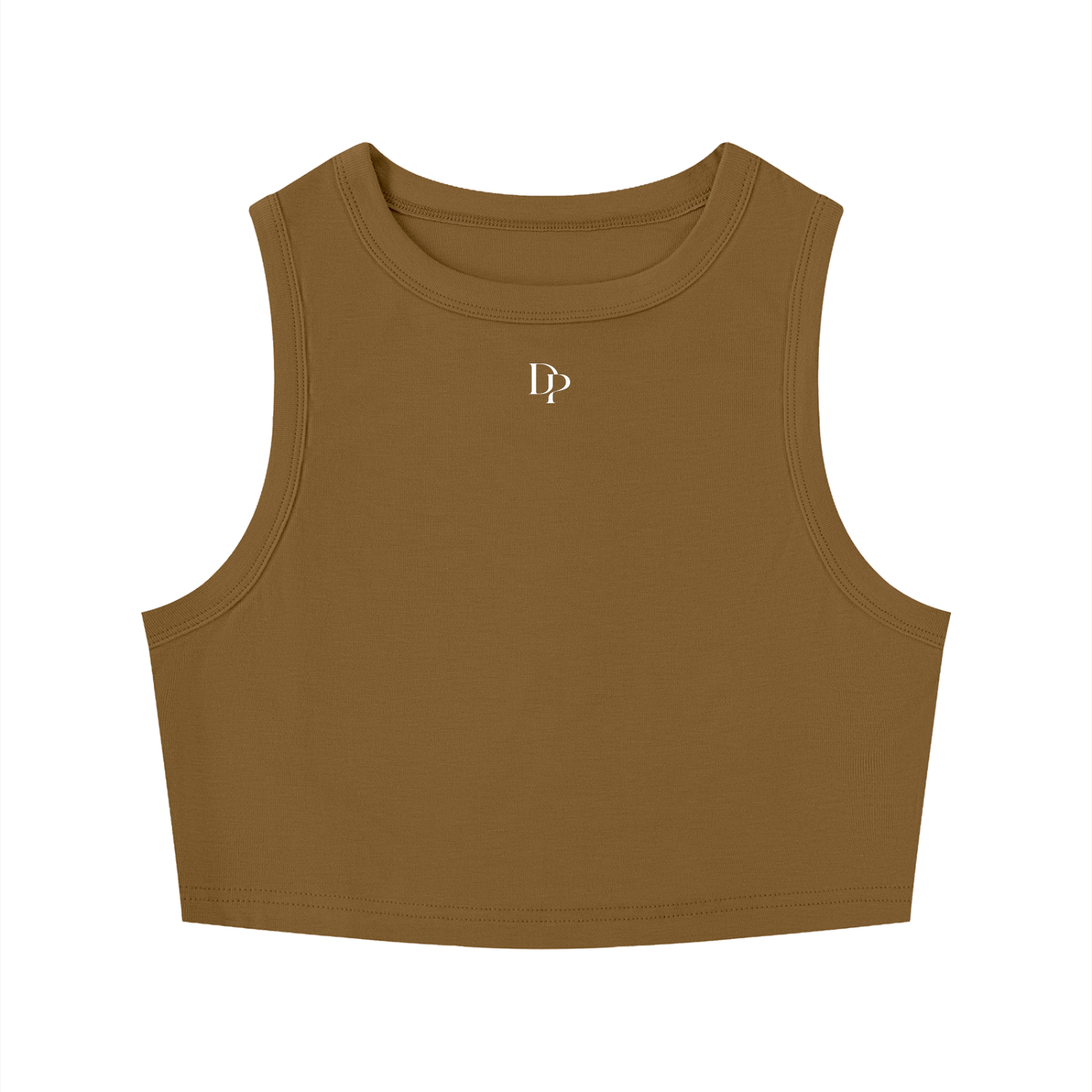 Women's Tight Crewneck Crop Tank Top