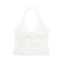 Women’s Ruched Halter Yoga Tank Top