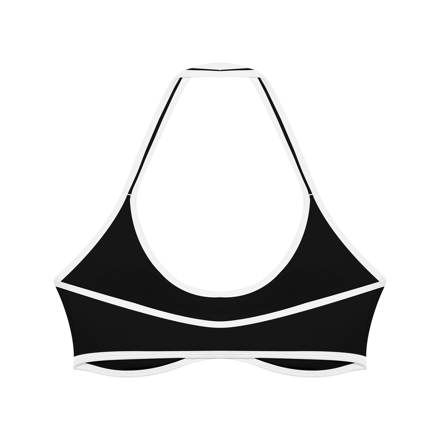 Women's Halter Color Block Yoga Sports Bra