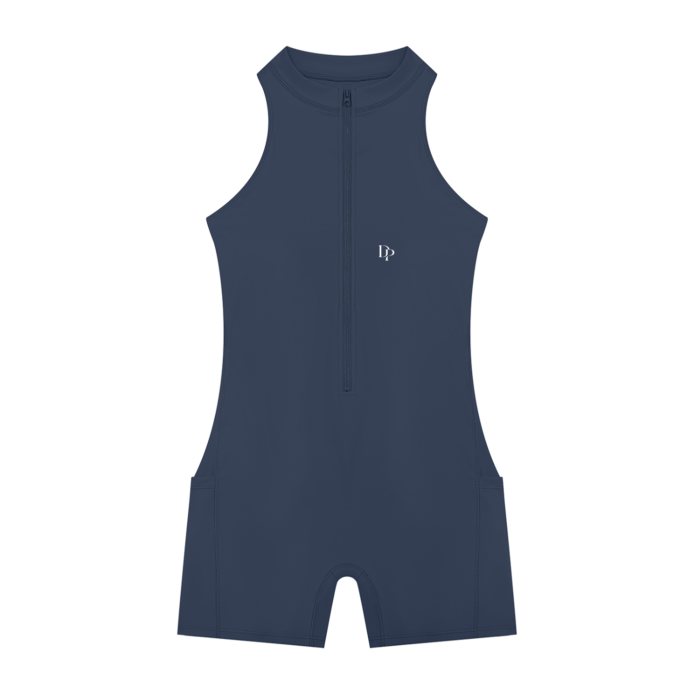Women’s Quarter-Zip Yoga Romper