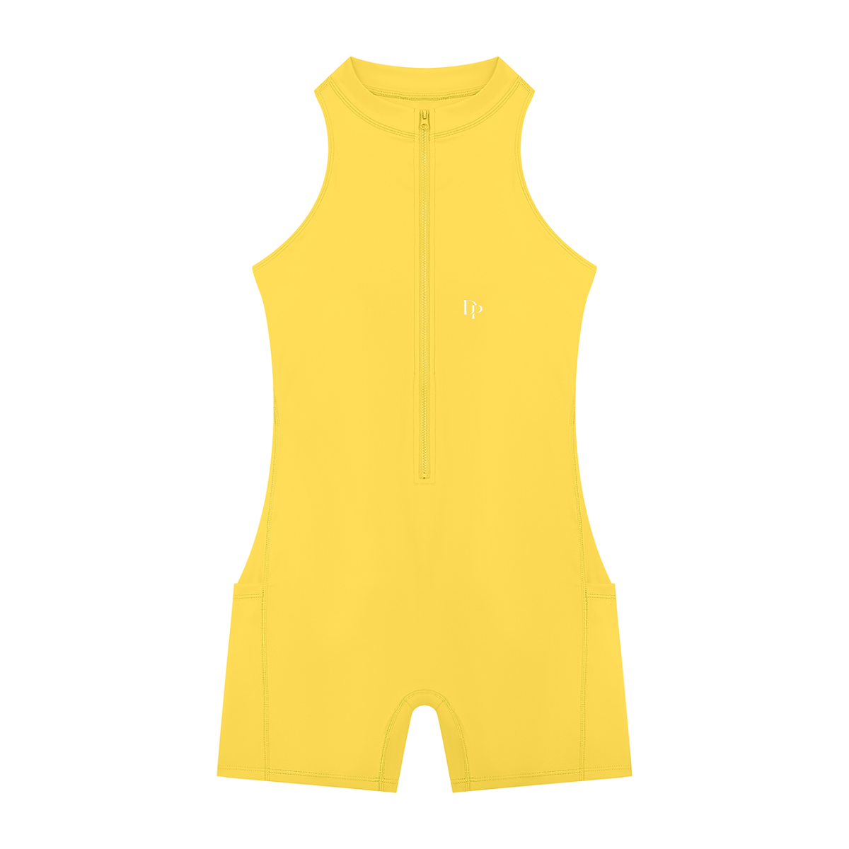 Women’s Quarter-Zip Yoga Romper