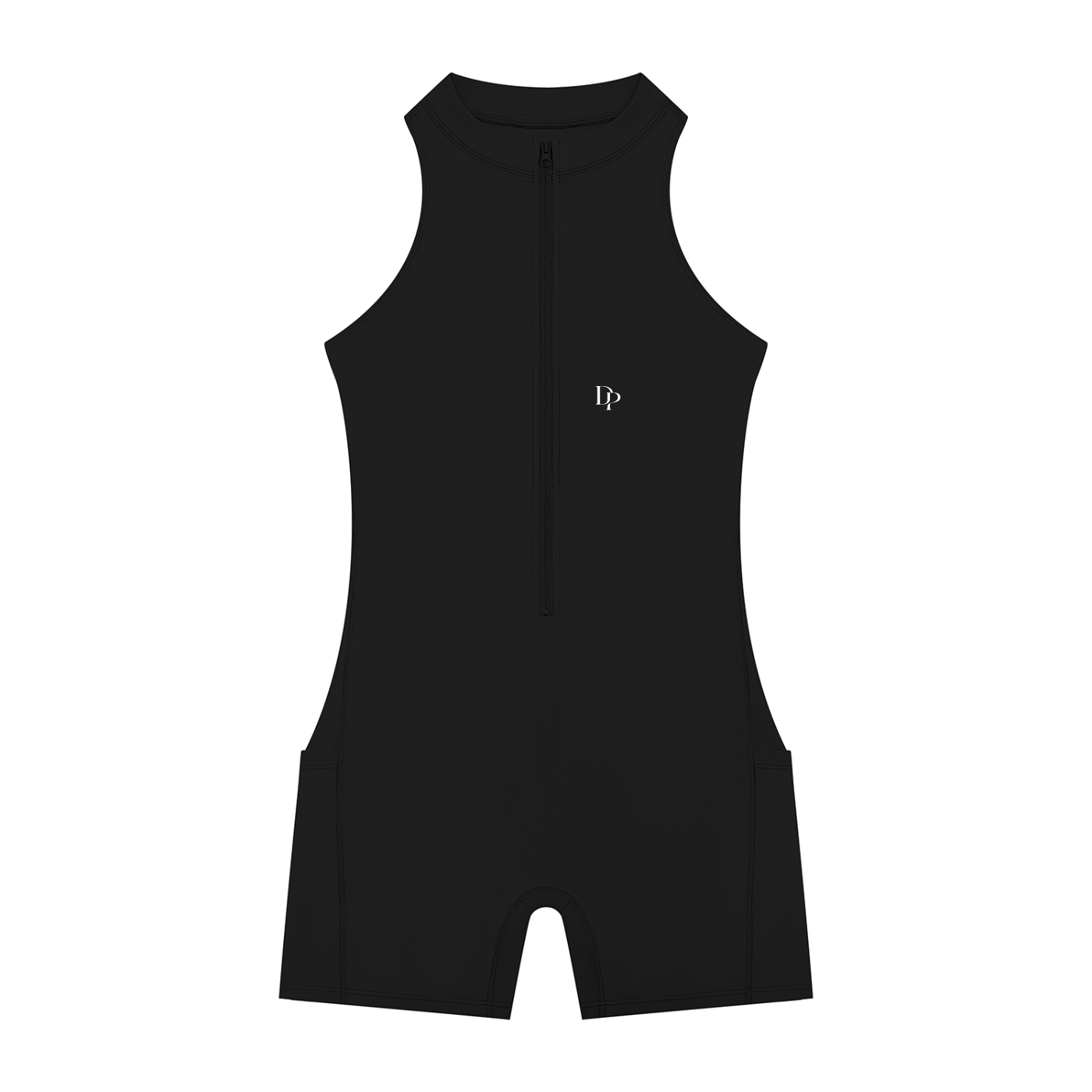 Women’s Quarter-Zip Yoga Romper