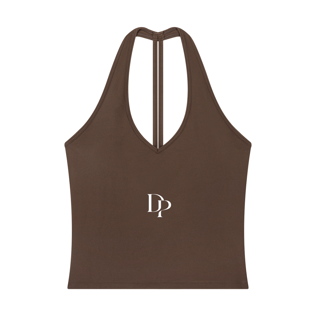 Women’s Halter V-Neck Yoga Tank Top